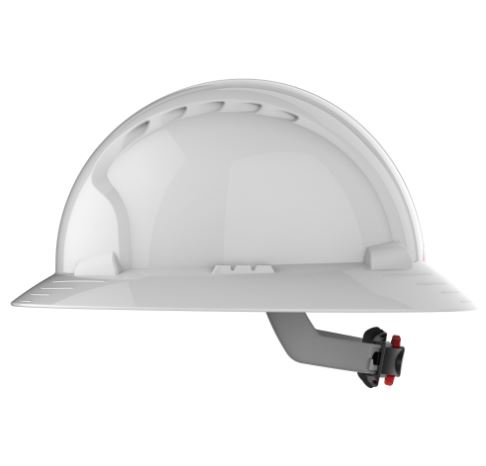 EVOÂ® 6100 Full Brim Wheel Ratchet - White AJP170-000-100, JSP