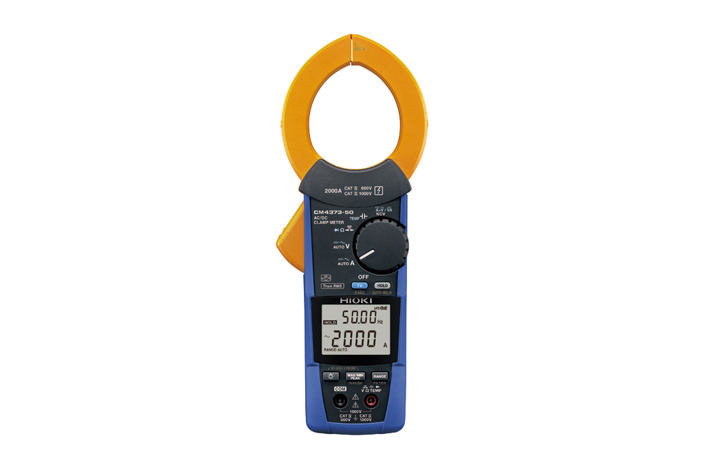 CLAMP METER - True RMS - 1000V AC,2000V DC - CM4373-50 - HIOKI - JAPAN
