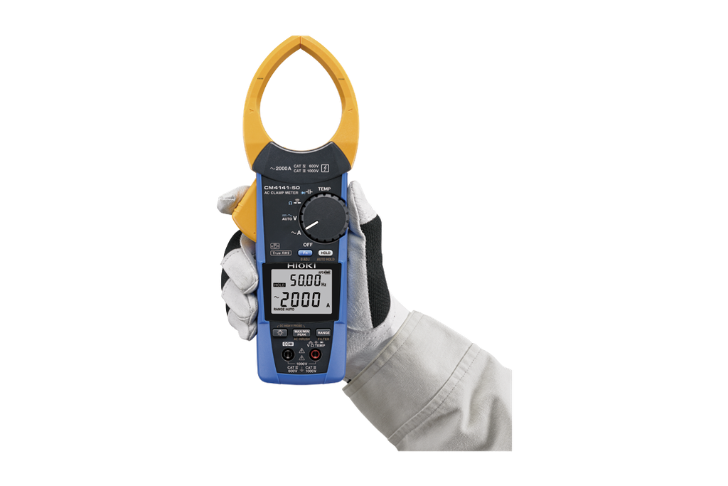 CLAMP METER - True RMS - 1000V AC,2000V DC - CM4141-50 - HIOKI - JAPAN