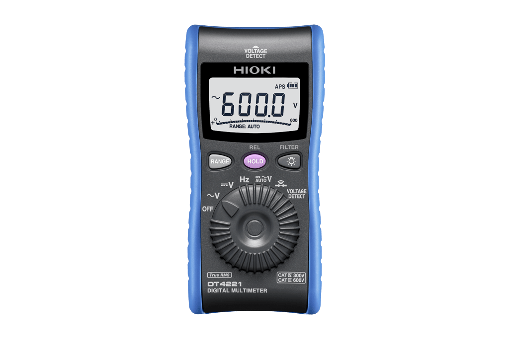 DIGITAL MULTIMETER - 600V AC/DC - DT4221 - HIOKI - JAPAN