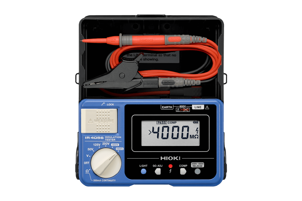 DIGITAL INSULATION TESTER 5RANGE - 1000V - IR4056-20 - HIOKI - JAPAN