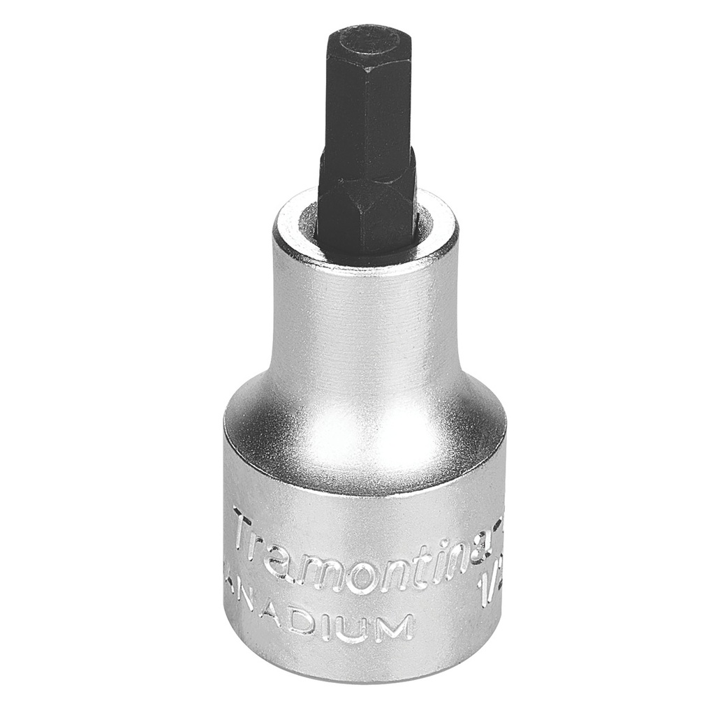 7 mm Hexagonal Tip Chrome Vanadium Steel Socket - 1/2" Square Drive,44845007, TRAMONTINA