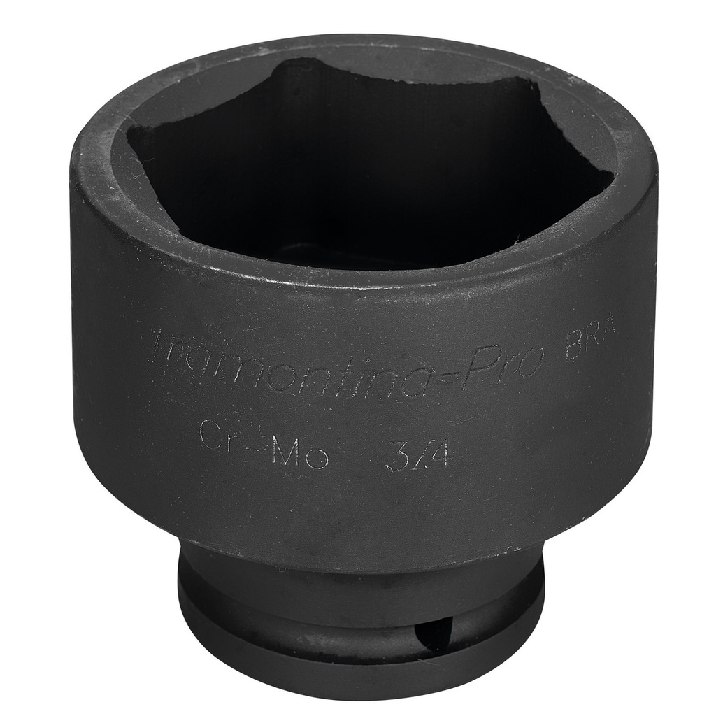 2.3/8" 3/4" square drive 6 point chrome molybdenum impact socket,44892024, TRAMONTINA