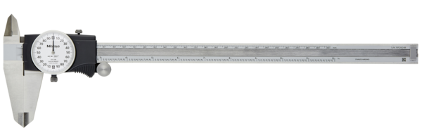 Dial Caliper 0-12", 0.001", 0,2"/rev., Inch - 505-749 - MITUTOYO