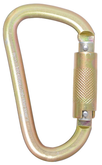 Steel Quarter Turn Locking Karabiner - 22mm opening - PN 113 - KARAM