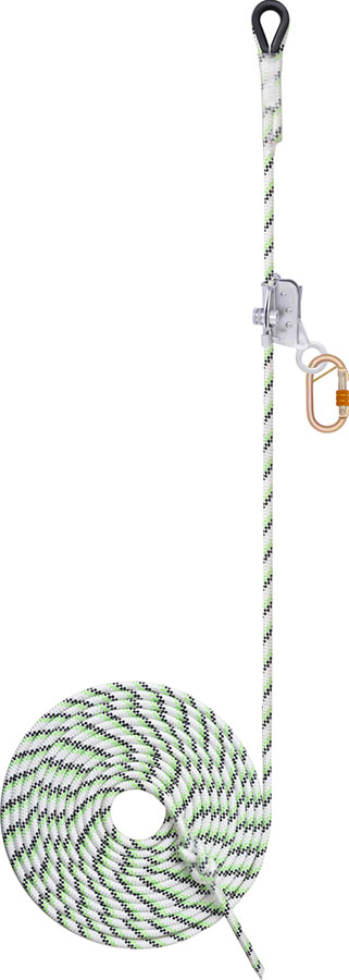 Guided Type Fall Arrester System on Flexible Anchorage Line- 12mm x 100mtr - PN 2005 - KARAM