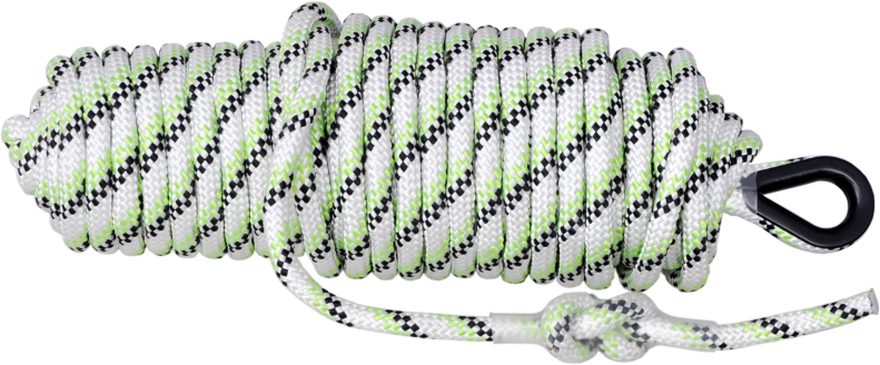 Kernmantle Rope Anchorage Line with both sides loop - 11mm x 200mtr - PN9200 (KRKD11) - KARAM