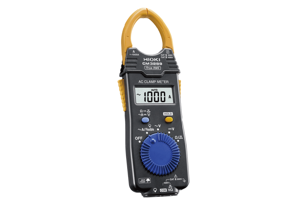 CLAMP METER - True RMS - 600V AC/DC  1000A AC - CM3289 - HIOKI - JAPAN