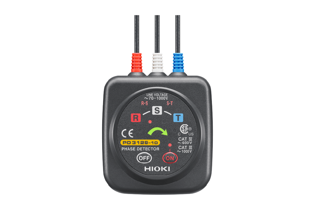 PHASE DETECTOR (NON METALIC CONTACT) - 70V-1000V - PD3129-10 - HIOKI -JAPAN
