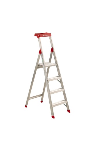 [596-04N] CUPRUM LADDER 4-FOOT ALUMINUM LADDER WITH PLATFORM, TYPE III,  200-POUND LOAD CAPACITY, 596-04N