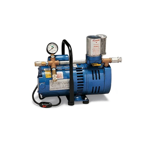 [9821-E] A-750 Breathing Air Comporessor/Pump (3/4 hp 220V AC/50 Hz), ALLEGRO Industries