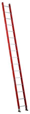 [FE3116] LOUISVILLE LADDER 16-FOOT FIBERGLASS STRAIGHT LADDER, TYPE IA, 300-POUND LOAD CAPACITY, FE3116