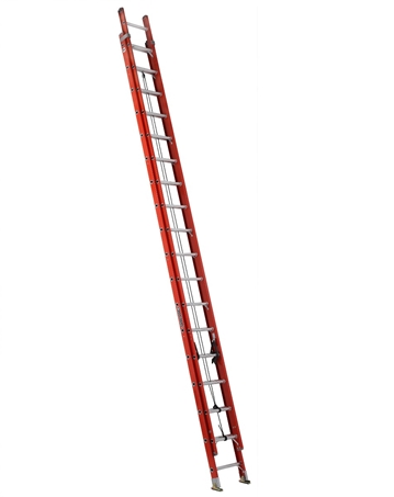 [FE3236] LOUISVILLE LADDER 36-FOOT FIBERGLASS EXTENSION LADDER, TYPE IA, 300-POUND LOAD CAPACITY, FE3236